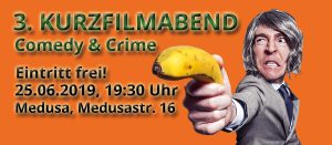 Read more about the article Zum 3. Mal Comedy & Crime