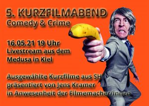 Read more about the article 5. Kurzfilmabend Comedy & Crime