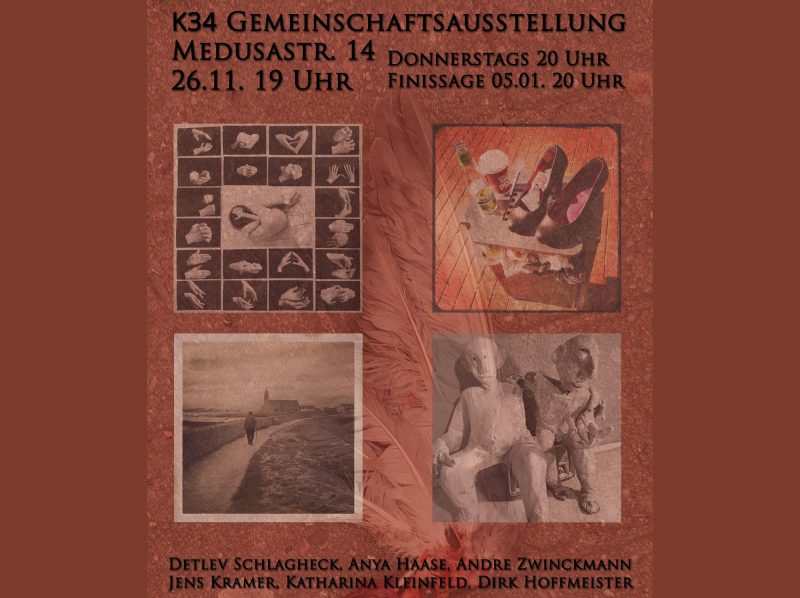 Read more about the article Ausstellung in der K34 Galerie 26.11. ab 19 Uhr